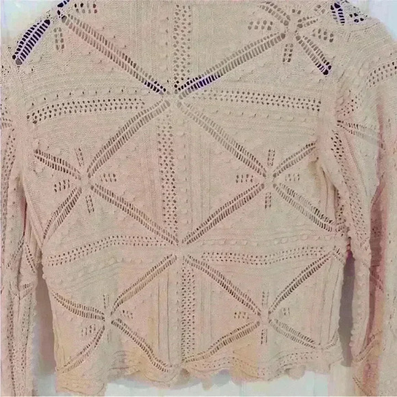 Rebecca Taylor crochet top and skirt set in pink cotton - Picture 2 of 12